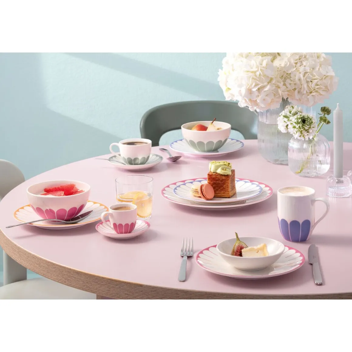Villeroy & BochFrühstücks-/Dessertteller 21 cm Fleur cassis