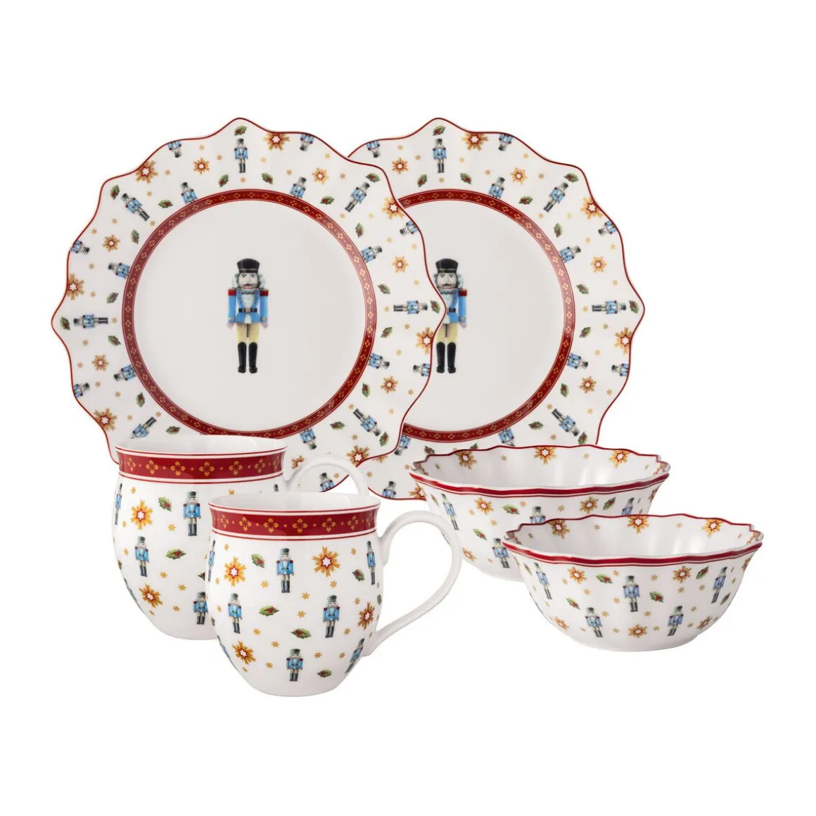 Villeroy & BochFrühstücksset Nussknacker 6-tlg. Toy’s Delight