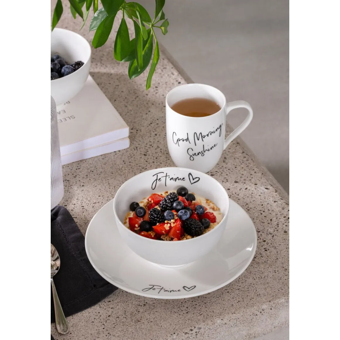 Villeroy & BochFrühstücksteller 21 cm Statement Je t‘aime