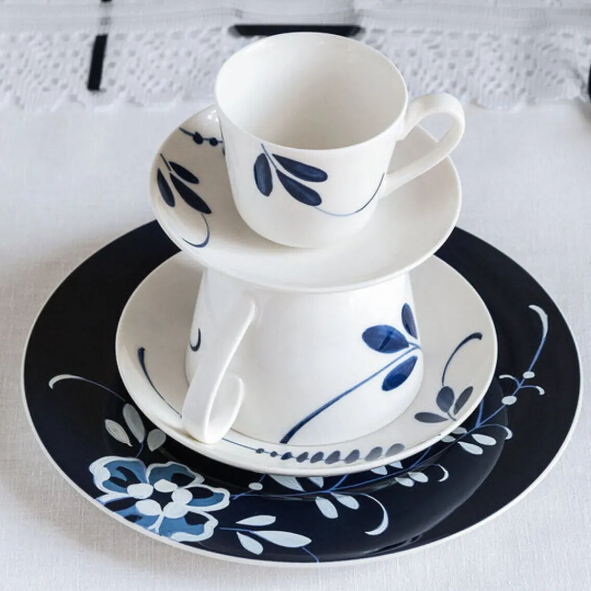 Villeroy & BochFrühstücksteller 22 cm Alt Luxembourg Brindille blau