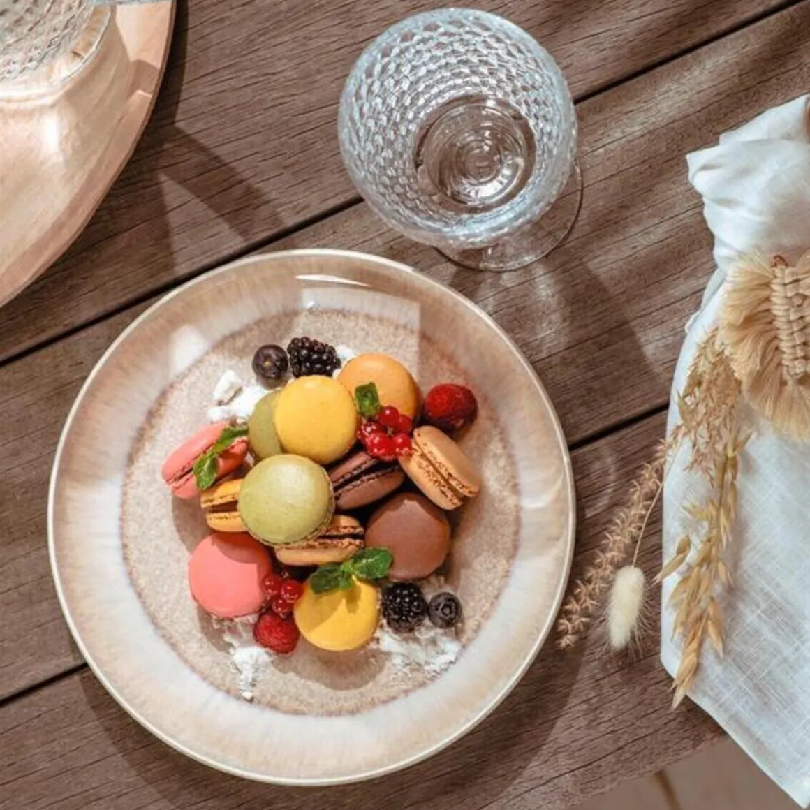 Villeroy & BochFrühstücksteller 24 cm Perlemor Sand