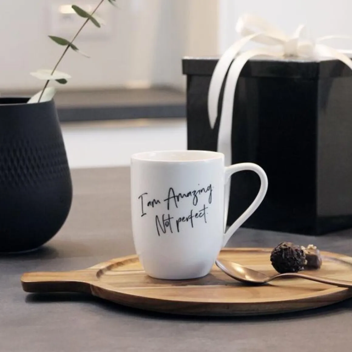 Villeroy & BochHenkelbecher 0,29 l Statement Amazing not perfect