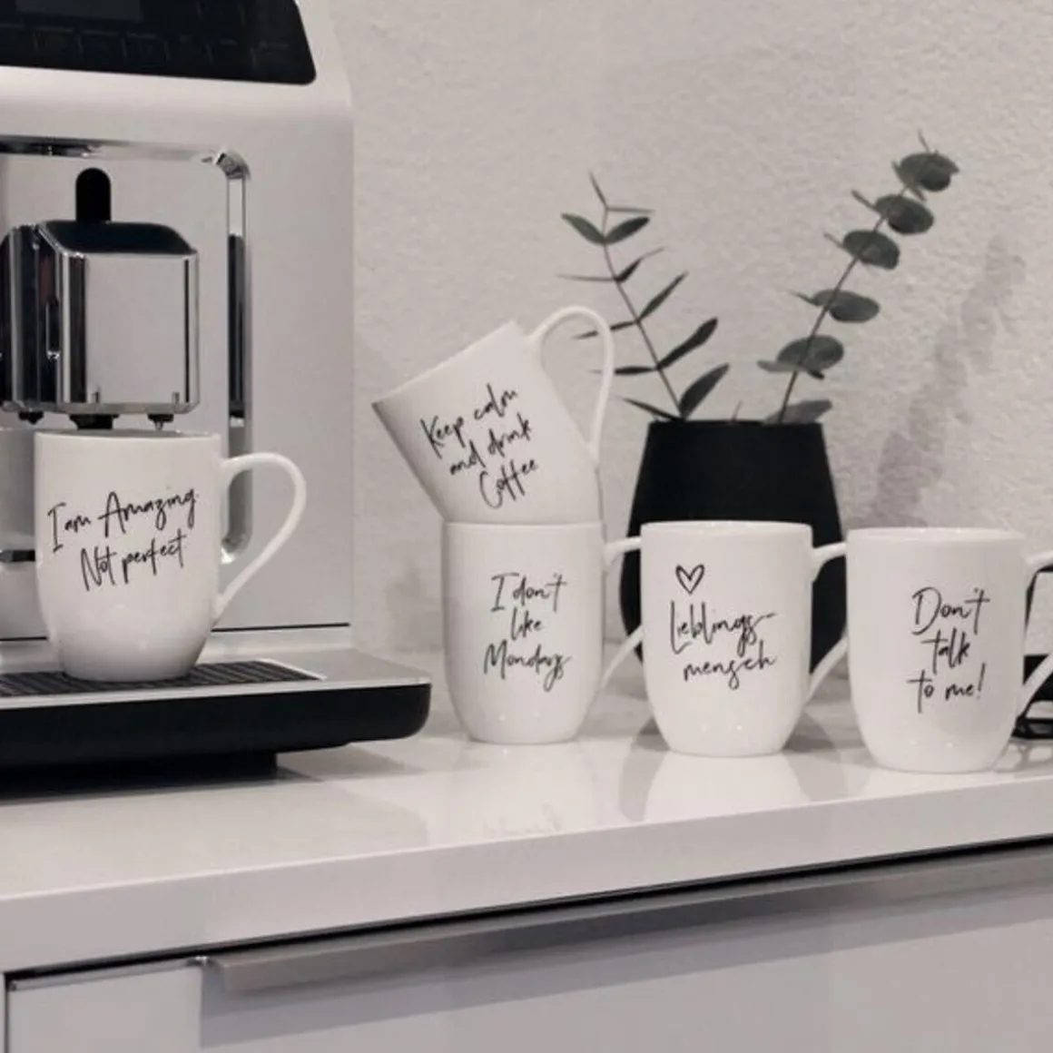 Villeroy & BochHenkelbecher 0,29 l Statement Amazing not perfect