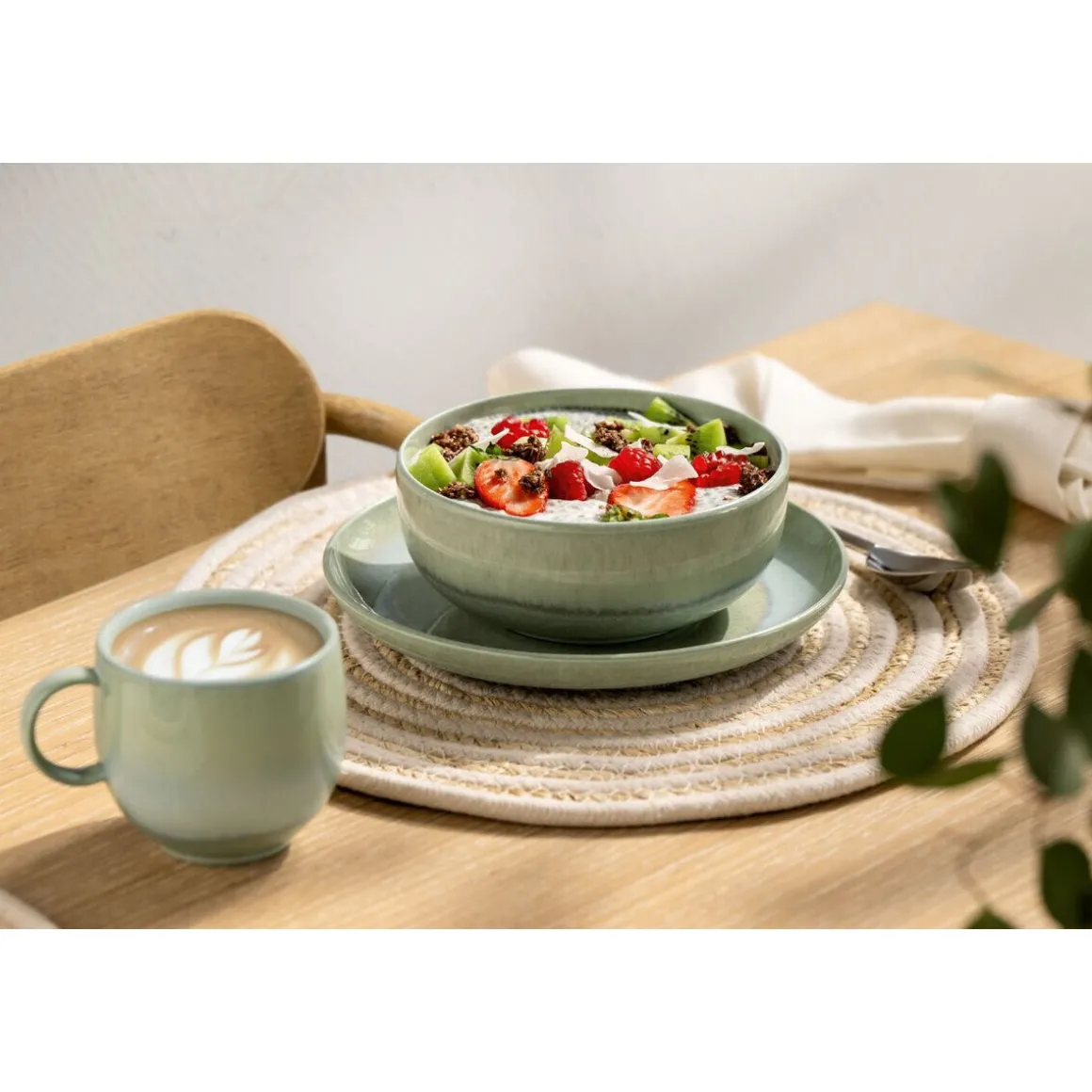 Villeroy & BochHenkelbecher 0,21 l Perlemor Alga