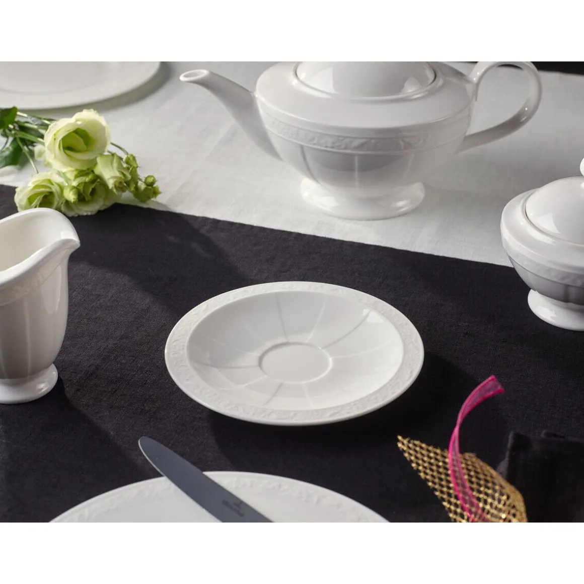 Villeroy & BochKaffee-/Teeuntertasse 16cm White Pearl