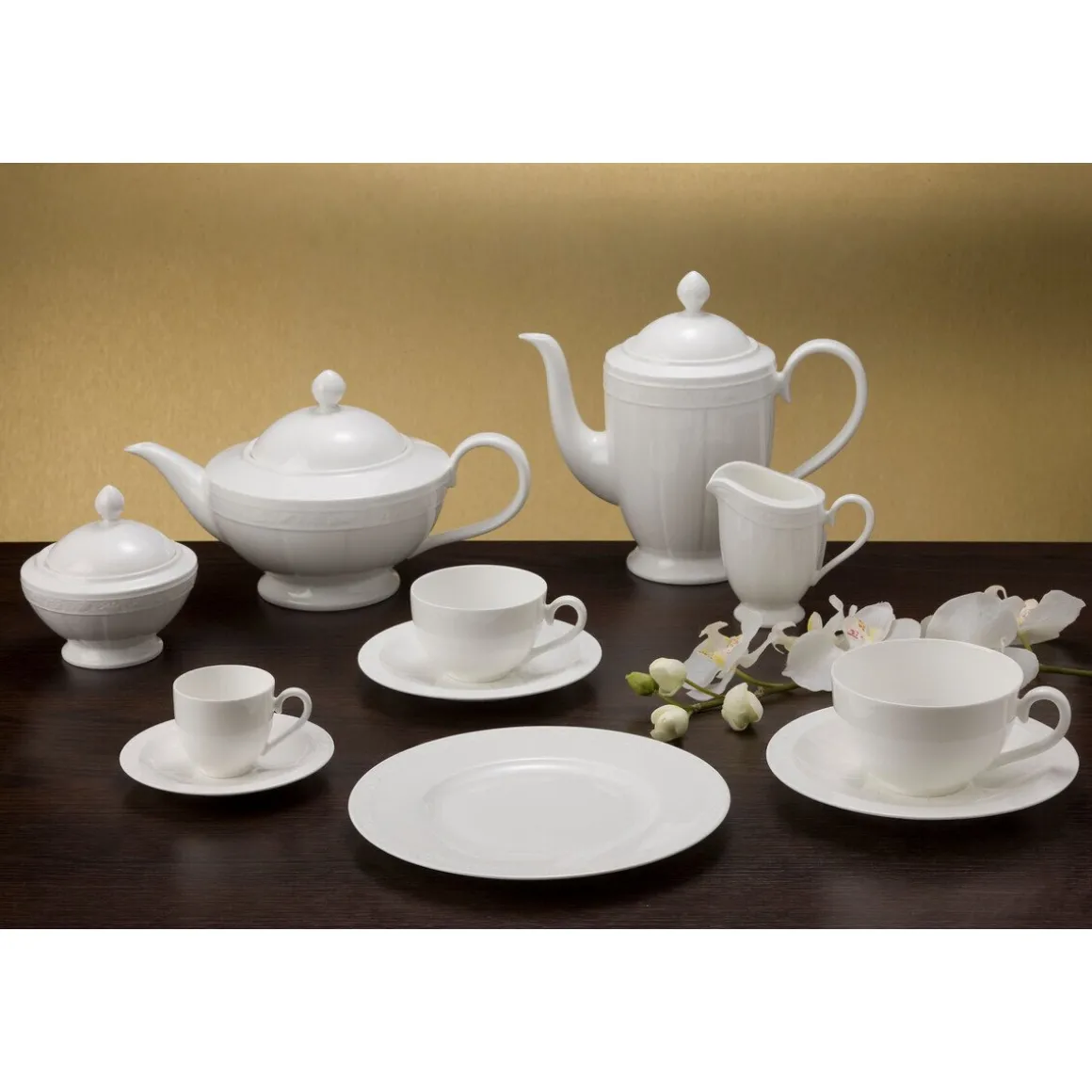Villeroy & BochKaffee-/Teeuntertasse 16cm White Pearl