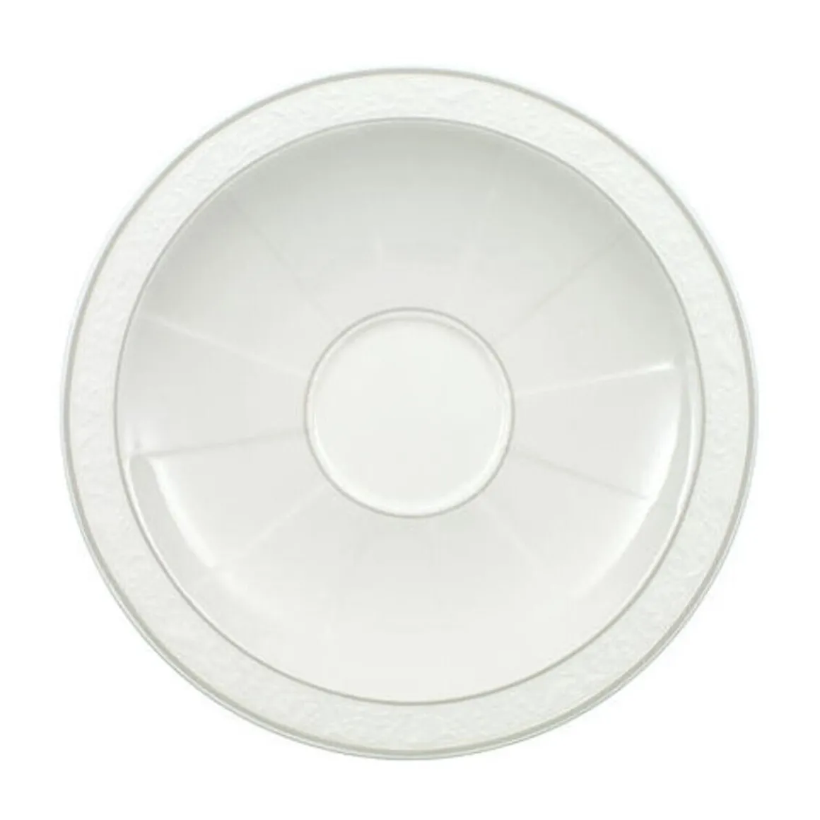 Villeroy & BochKaffee/Tee-Untertasse 16 cm Gray Pearl