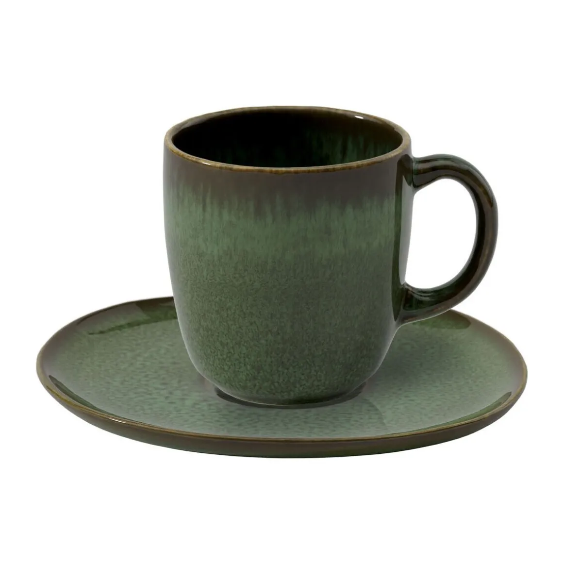 Villeroy & BochKaffee-Untertasse 15 cm Lave vert