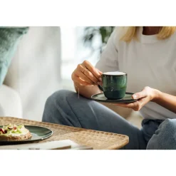 Villeroy & BochKaffee-Untertasse 15 cm Lave vert