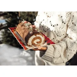 Villeroy & BochKuchenplatte 35x23 cm Toy’s Fantasy Santa und Kinder