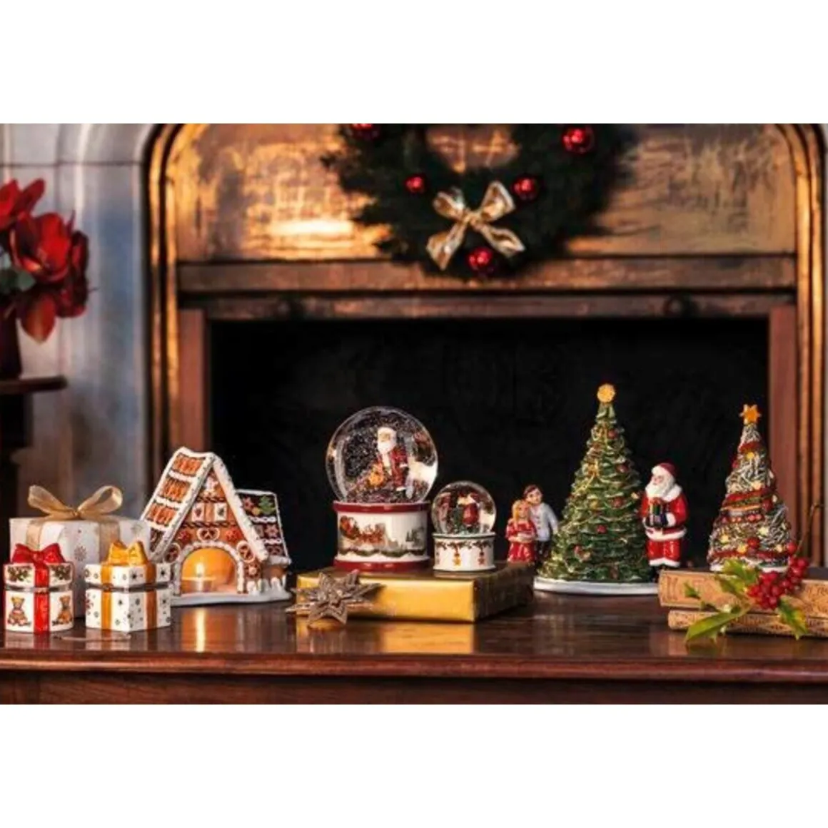 Villeroy & BochLebkuchenhaus mit Spieluhr Christmas Toys 16x13x16 cm