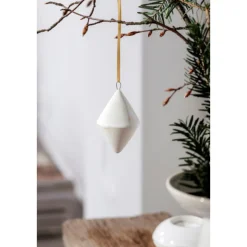 Villeroy & BochOrnament Doppelkegel 8 cm Winter Glow