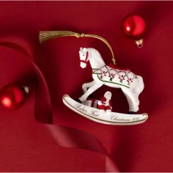 Villeroy & BochOrnament Schaukelpferd 2025 9 cm Christmas Classics