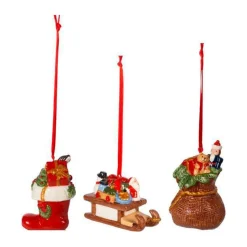 Villeroy & BochOrnamente Geschenke 3tlg. Nostalgic Ornaments