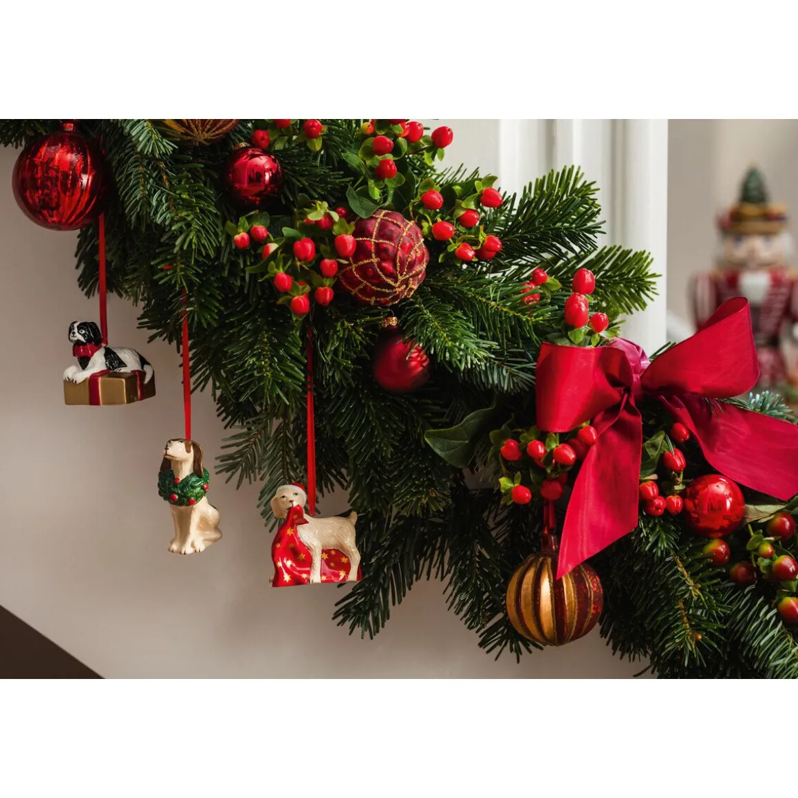 Villeroy & BochOrnamente Hunde 3-tlg. Nostalgic Ornaments