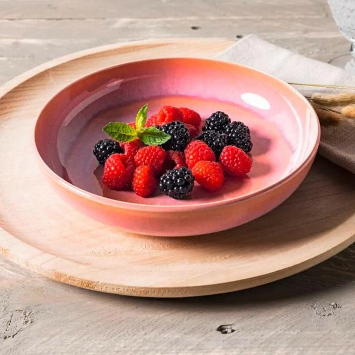 Villeroy & BochPastaschale 22 cm Perlemor Coral