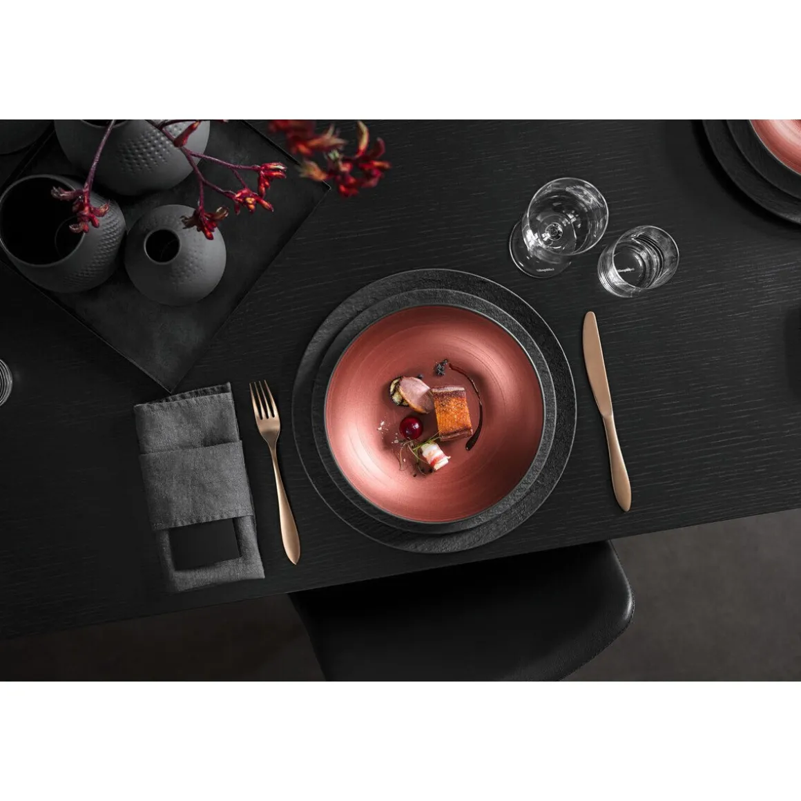 Villeroy & BochSchale flach 24 cm Manufacture Glow