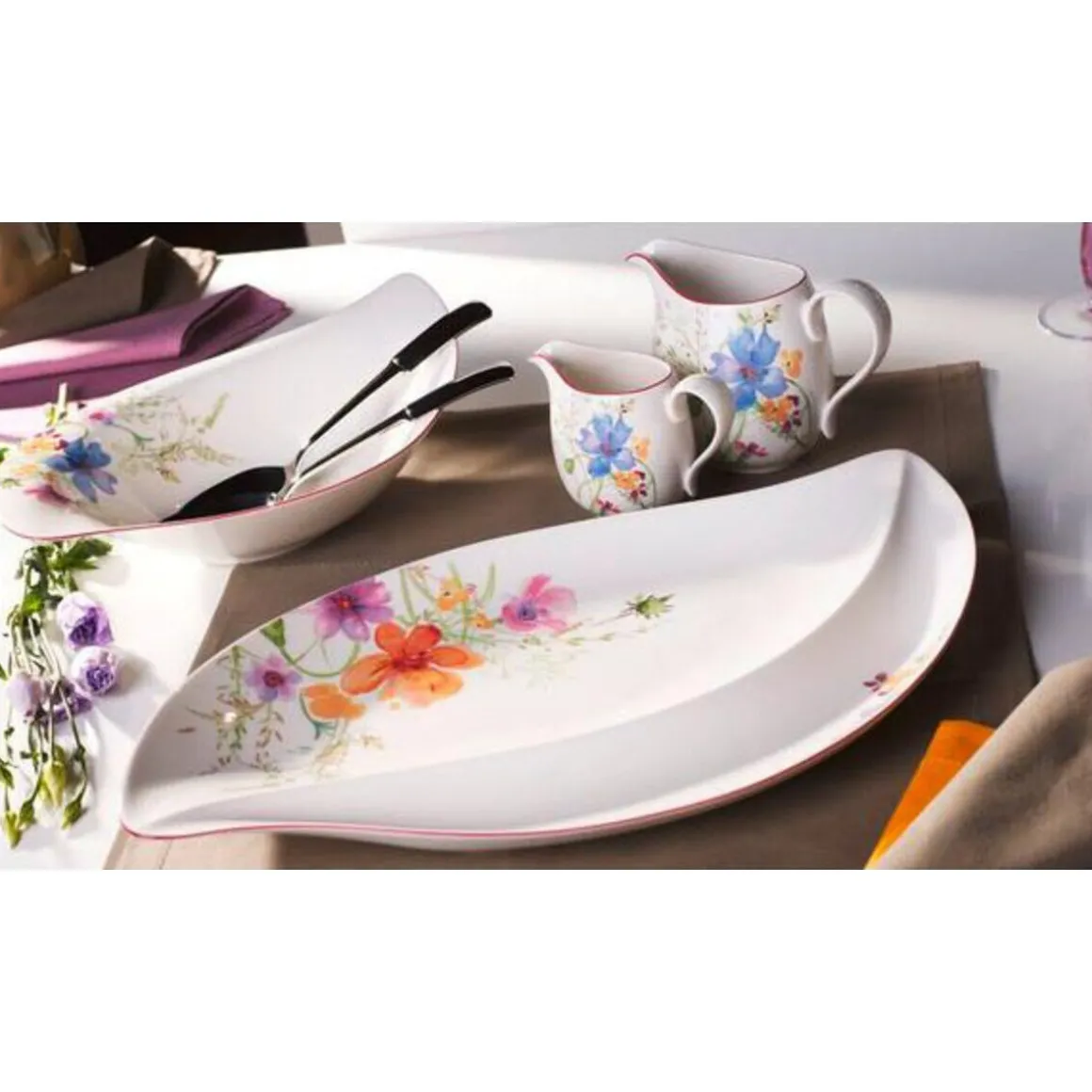 Villeroy & BochSchale flach 34cm Mariefleur Serve & Salad