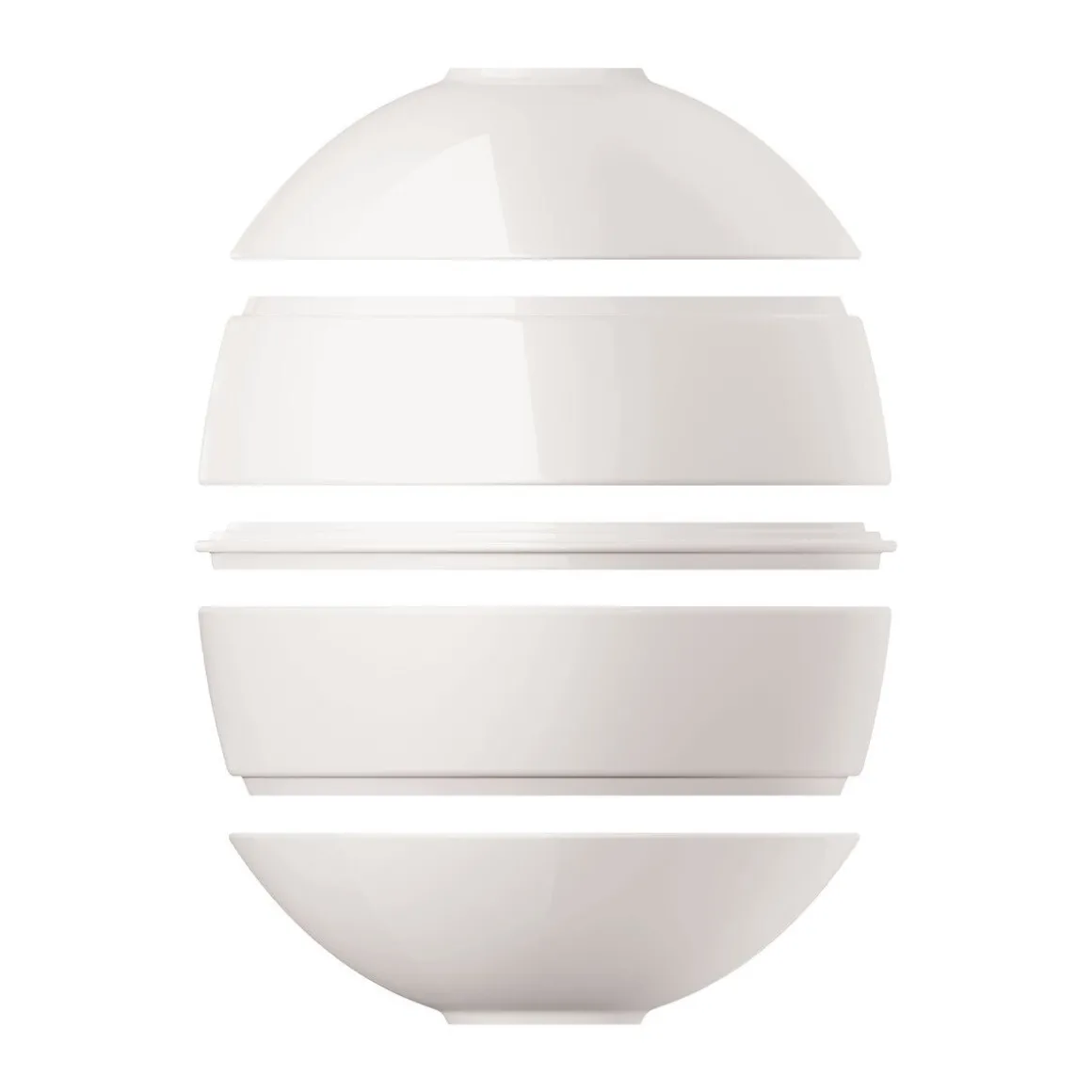 Villeroy & BochSignature La petite Boule 5-tlg. Iconic White