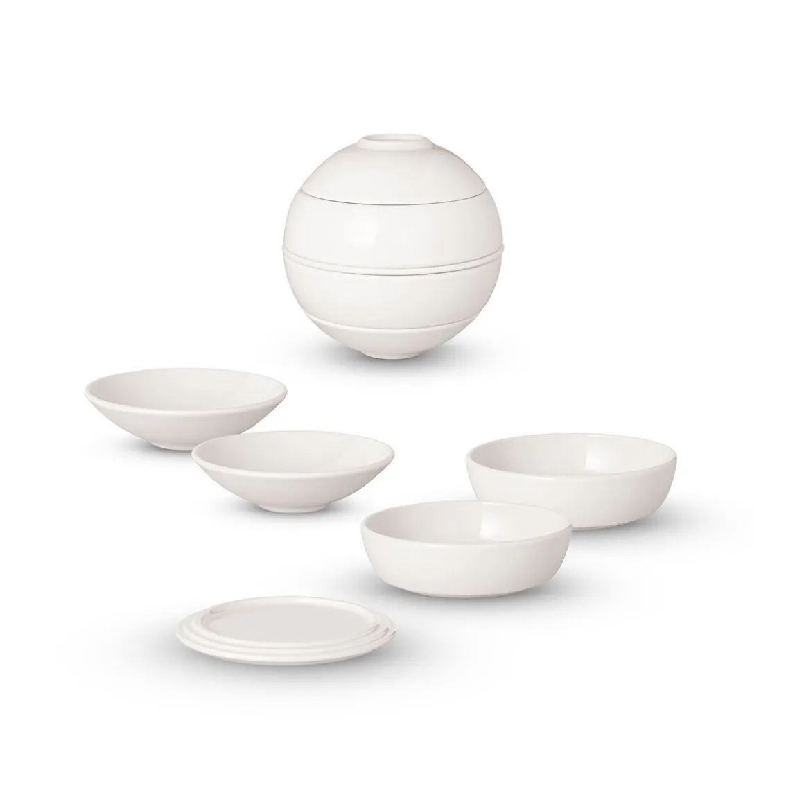Villeroy & BochSignature La petite Boule 5-tlg. Iconic White