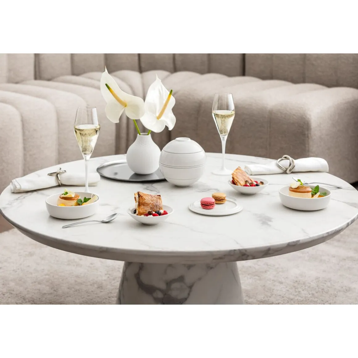 Villeroy & BochSignature La petite Boule 5-tlg. Iconic White