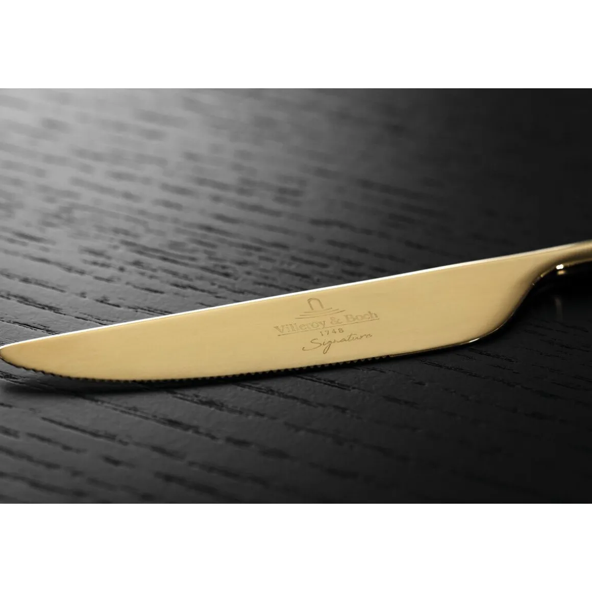 Villeroy & BochSignature Tafelmesser 23 cm MetroChic d'Or