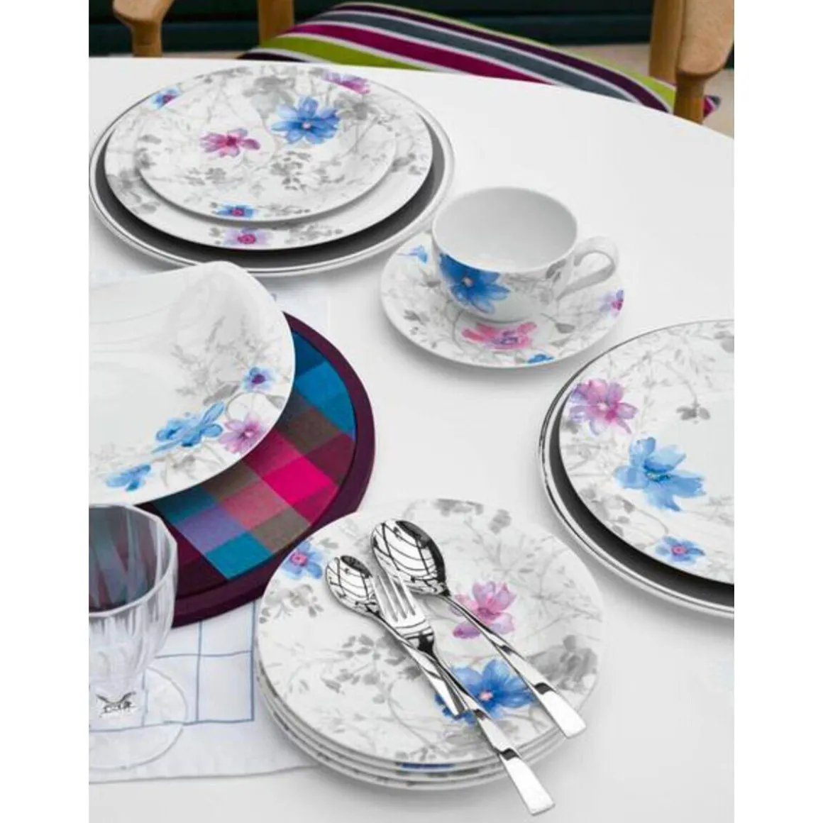 Villeroy & BochSpeiseteller 27cm Mariefleur Gris Basic