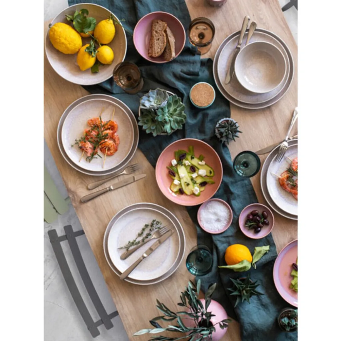 Villeroy & BochSpeiseteller 27 cm Perlemor Sand