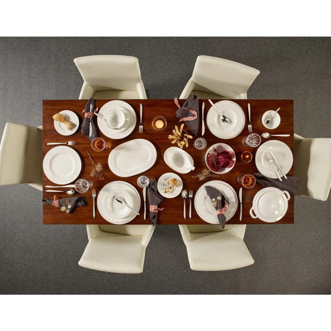 Villeroy & BochSuppenteller 25 cm Gray Pearl