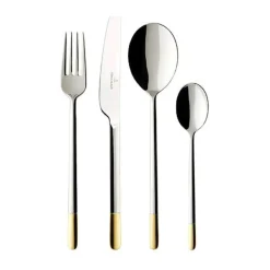 Villeroy & BochTafelbesteck 113tlg.Lunch Ella teilvergoldet