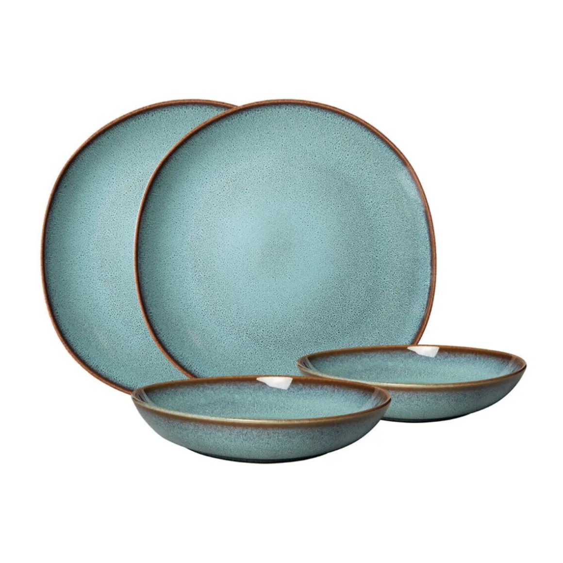 Villeroy & BochTafel-Set 4-tlg. Lave glacé