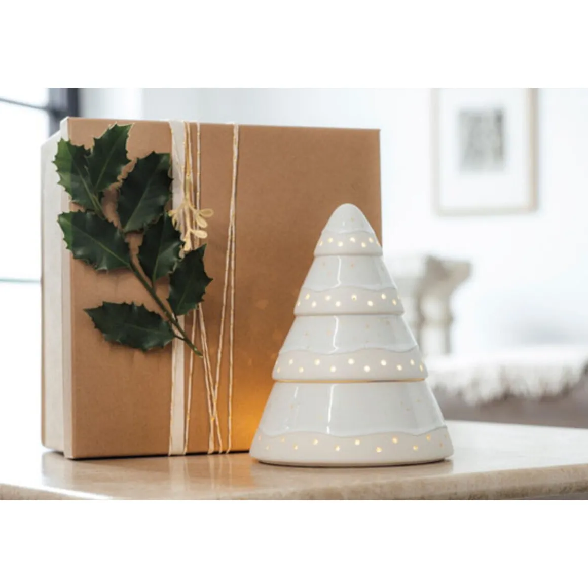 Villeroy & BochTeelichthalter Baum 14 cm Winter Glow