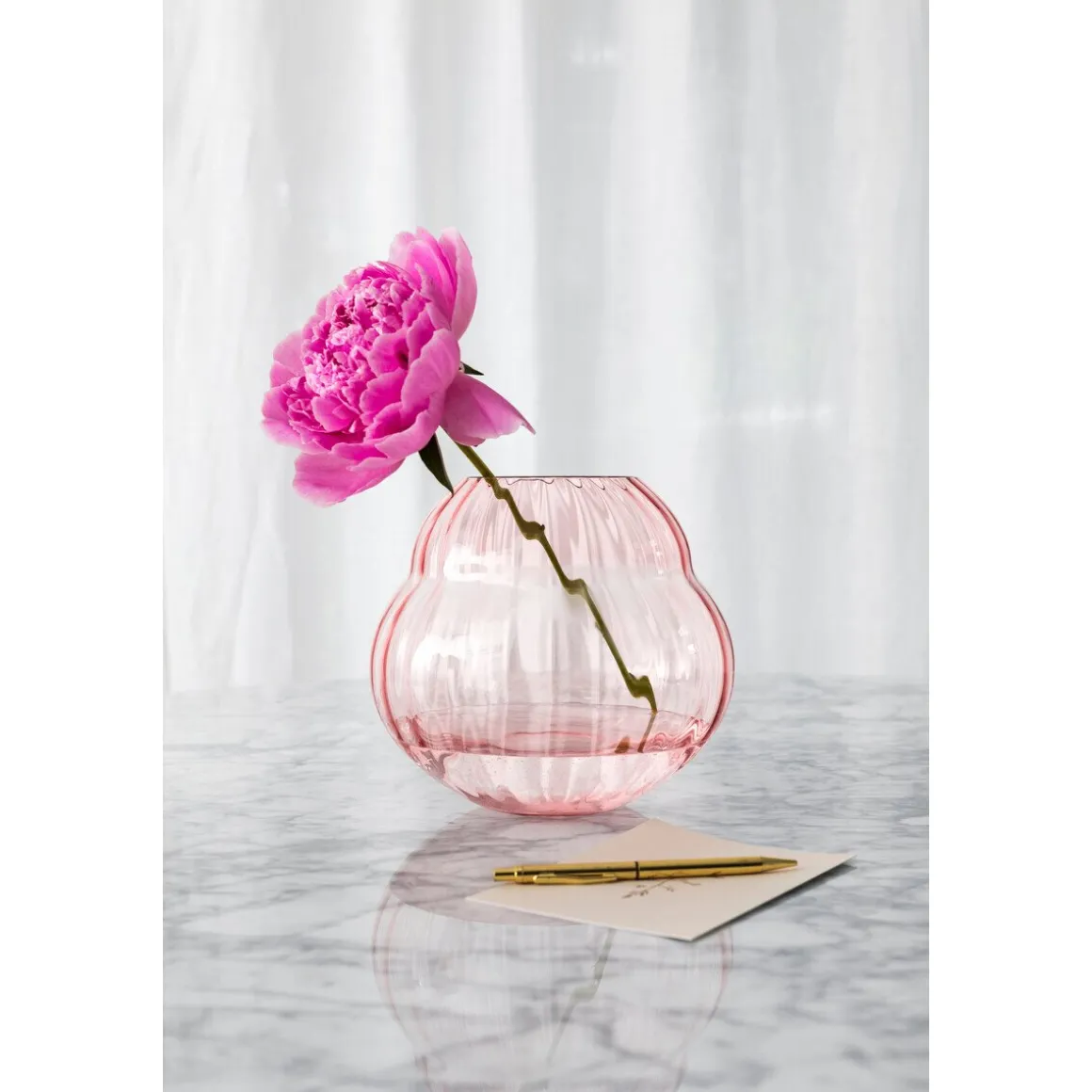 Villeroy & BochVase/Windlicht 17 cm Rose Garden Home rosa