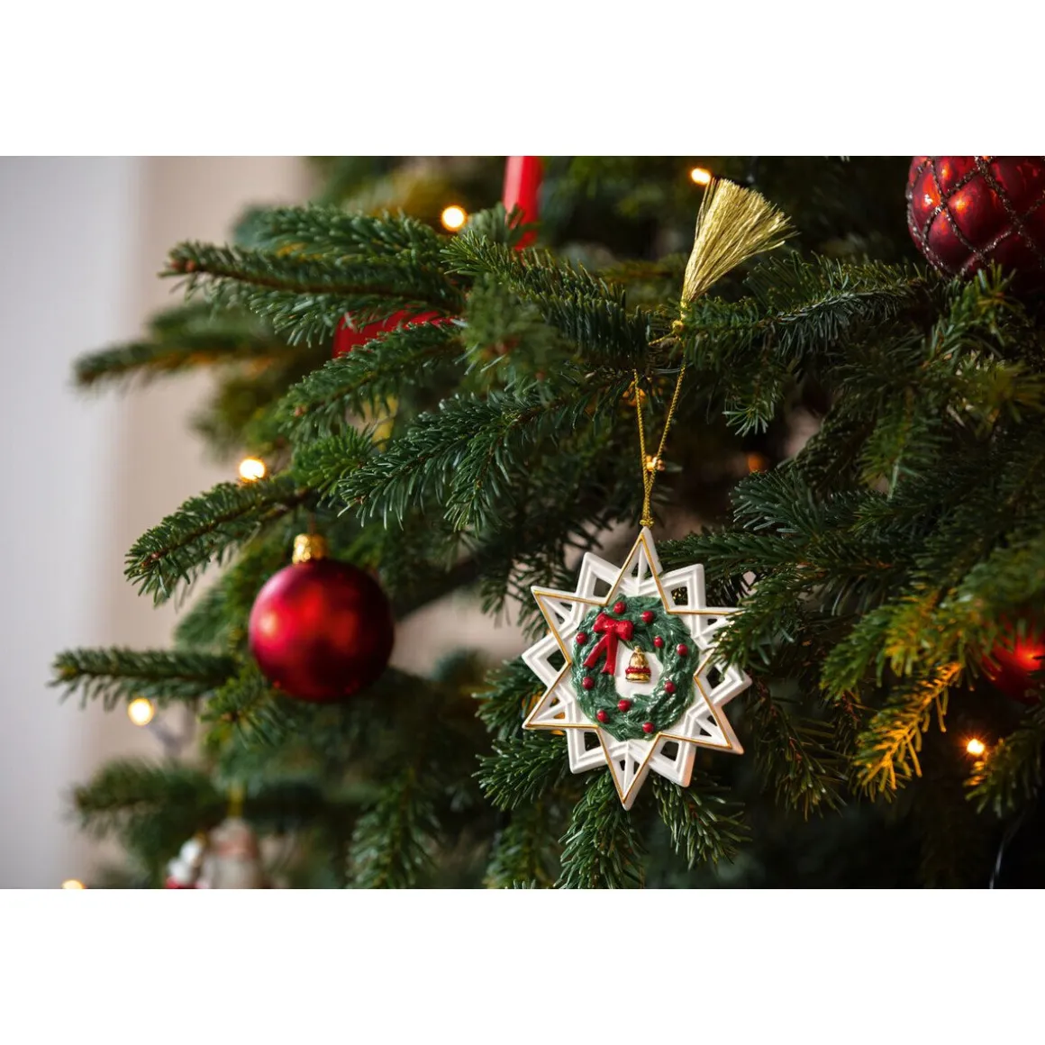 Villeroy & BochWeihnachtsornament Stern 11 cm Christmas Classics