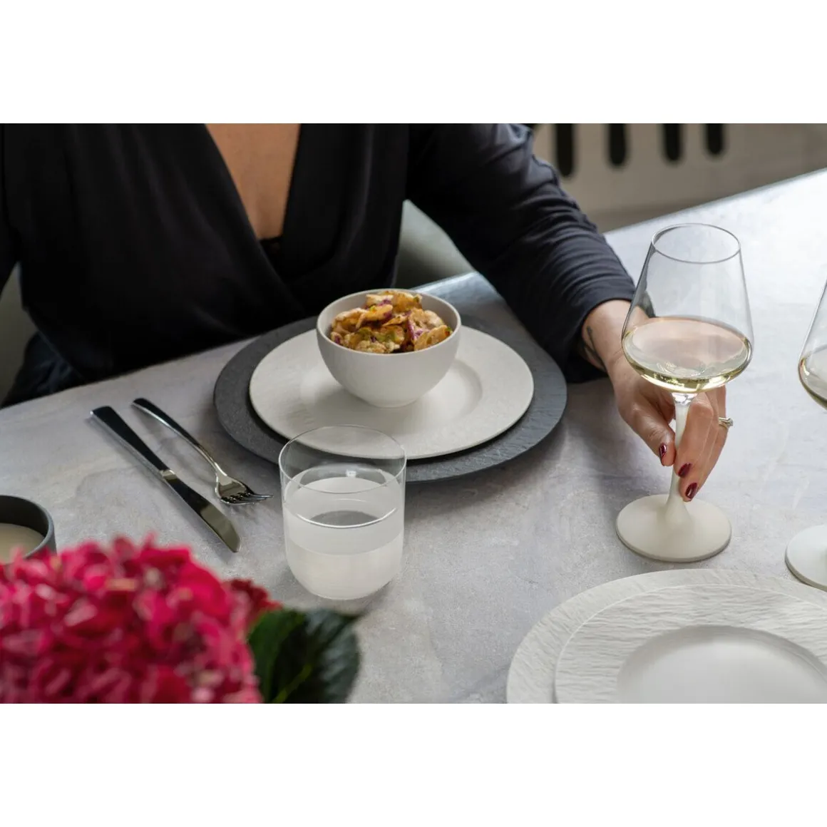 Villeroy & BochWeißweinkelch 4er-Set Manufacture Rock blanc