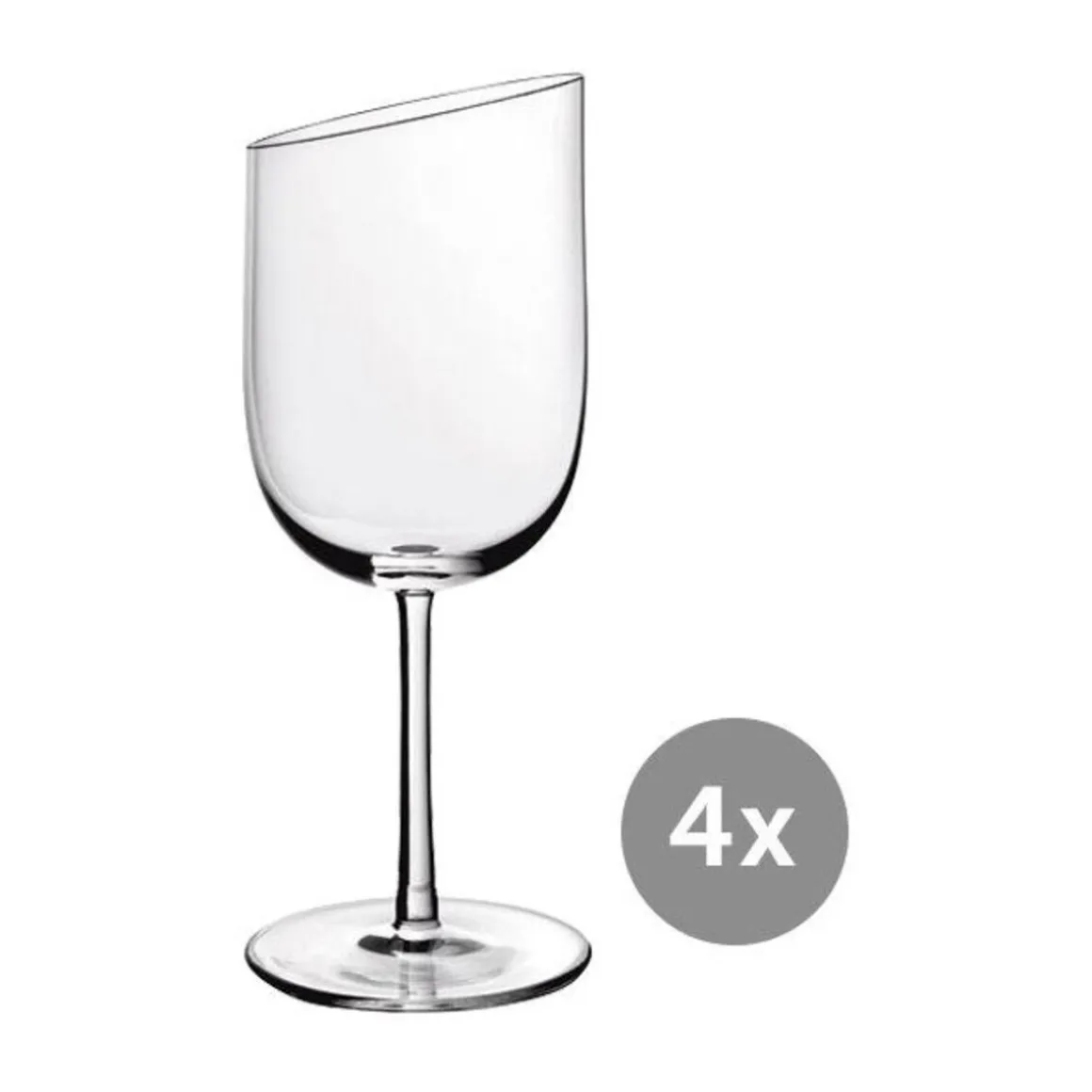 Villeroy & BochWeißweinkelch 4er-Set NewMoon klar