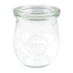 WeckMiniglas Tulpen-Form 220 ml o. Klammern u. Gummi