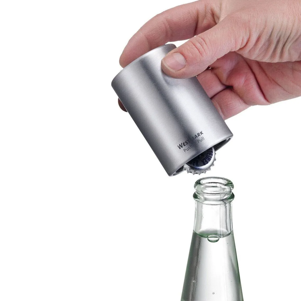 WestmarkFlaschenöffner Push & Pull 8 cm silber
