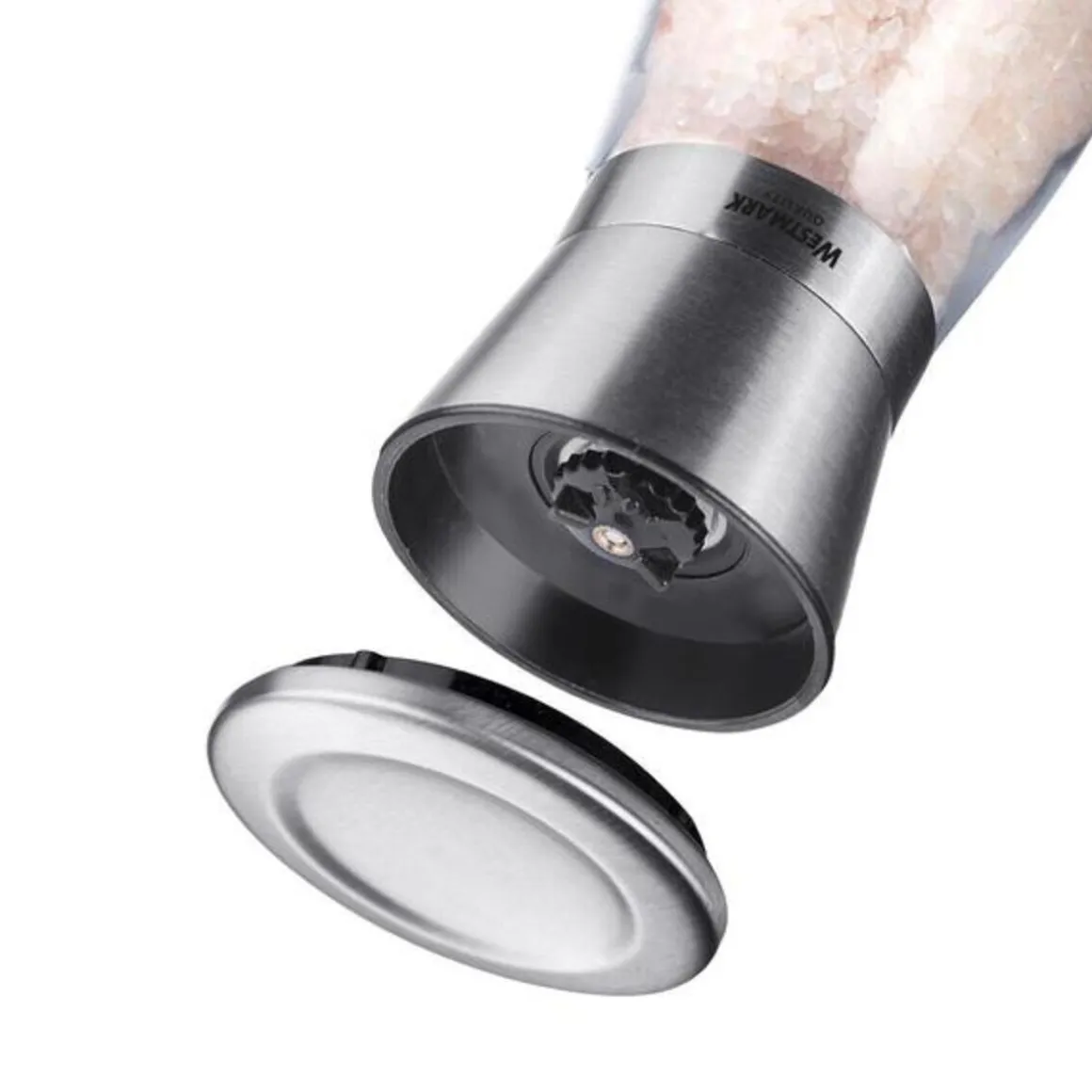 WestmarkGewürzmühle leer Edelstahl/Glas