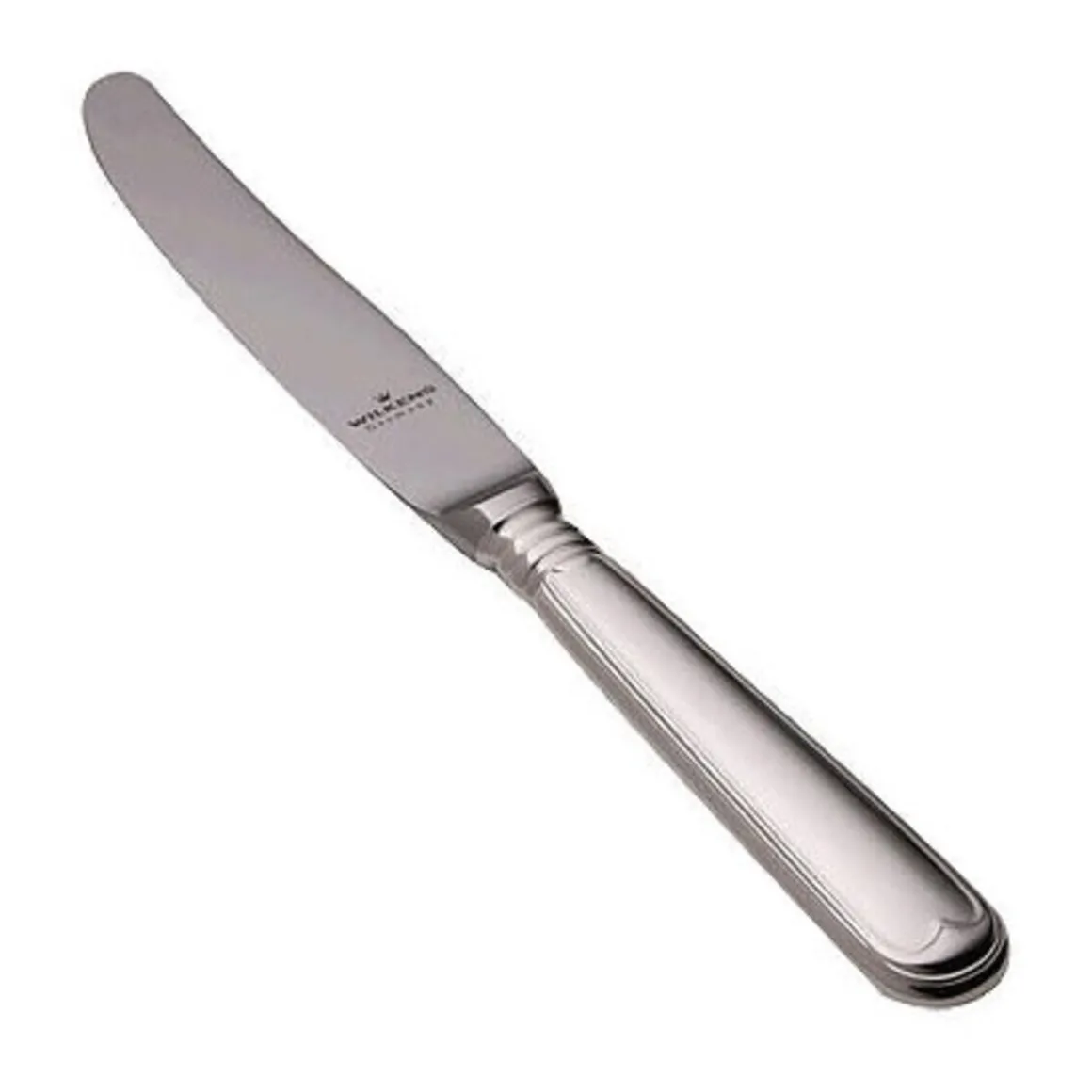 WilkensMenümesser 23 cm Augsburger Faden 925 Sterlingsilber