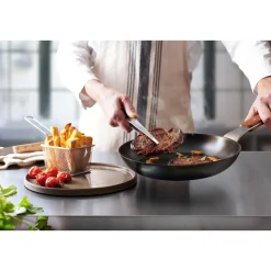 WollBratpfanne flach 24 cm Carbon Steel