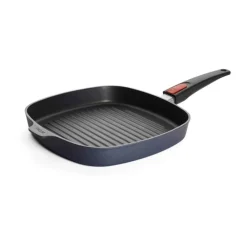 WollGuss-Steakpfanne 28x28 cm Diamond Lite schwarz