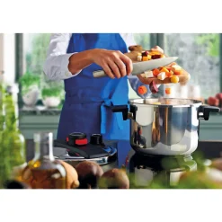 WollSchnellkochtopf 6,0 l Pressure Pro edelstahl