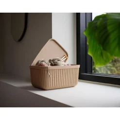 Zone DenmarkAufbewahrungsbox 7,7 l 2er-Set Pulp Natural Brown