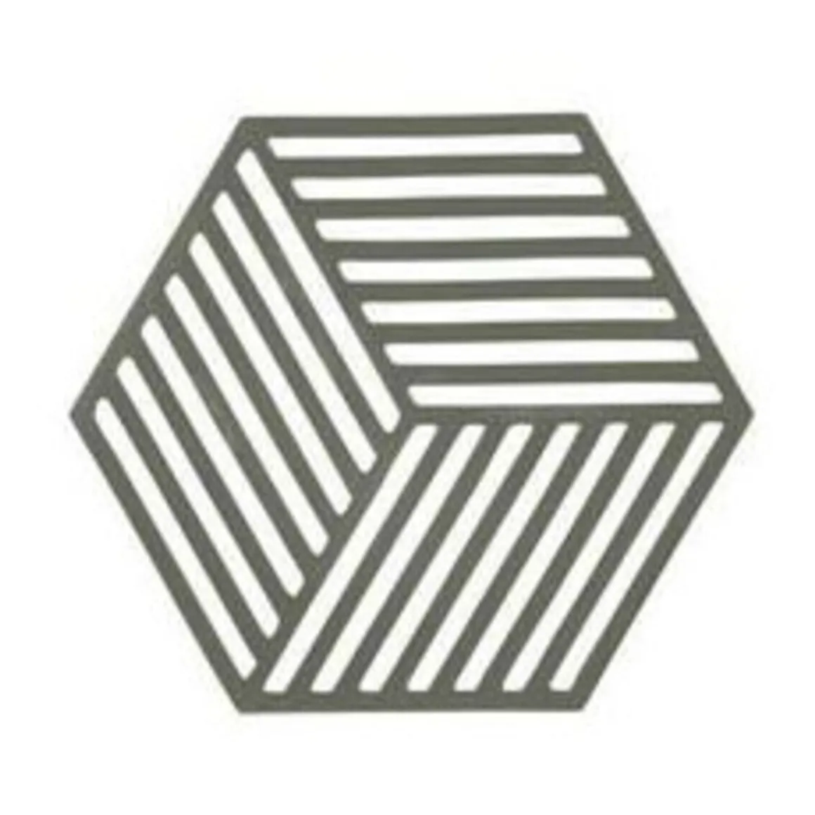 Zone DenmarkUntersetzer Olive Taupe Hexagon