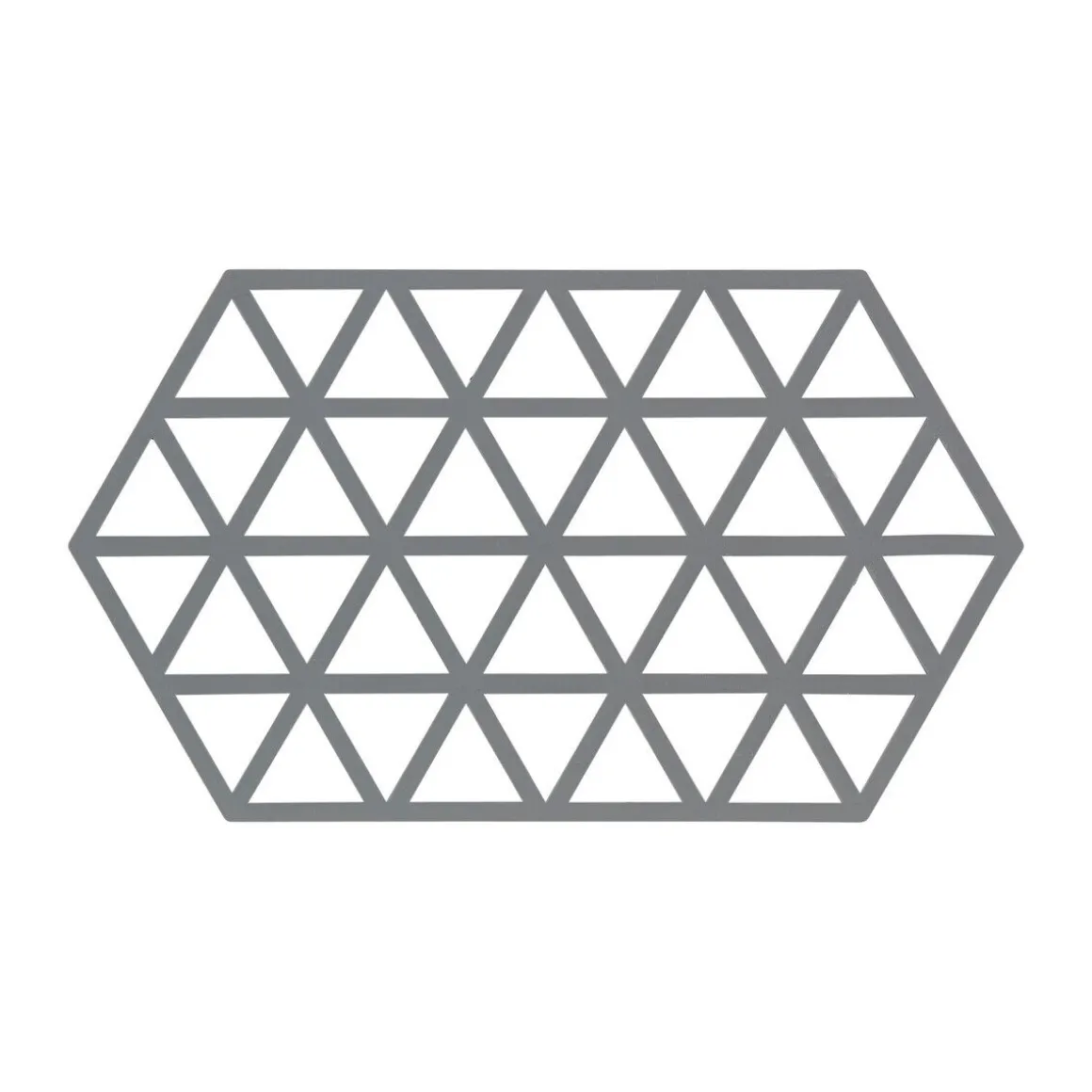 Zone DenmarkUntersetzer 16x14 cm Triangles Cool Grey