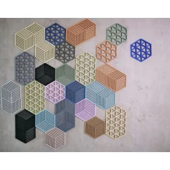 Zone DenmarkUntersetzer 16x14 cm Hexagon Rosemary