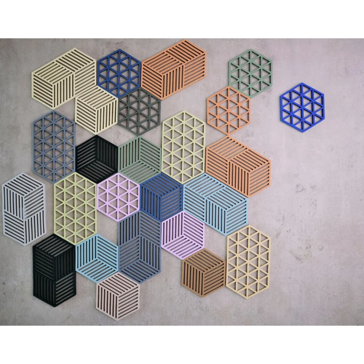 Zone DenmarkUntersetzer 16x14 cm Hexagon Rosemary
