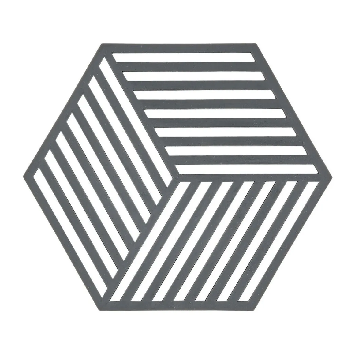 Zone DenmarkUntersetzer 16x14 cm Hexagon Cool Grey