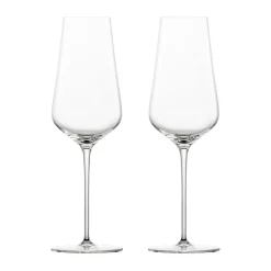 Zwiesel GlasChampagnerglas 2er-Set Duo mit Moussierpunkt